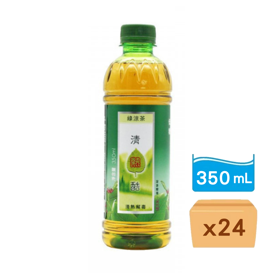 清熱酷-綠涼茶  350ml x 24支
