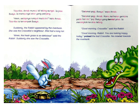 CERITA HAIWAN SIRI MANGGA DWIBAHASA 12 BUKU