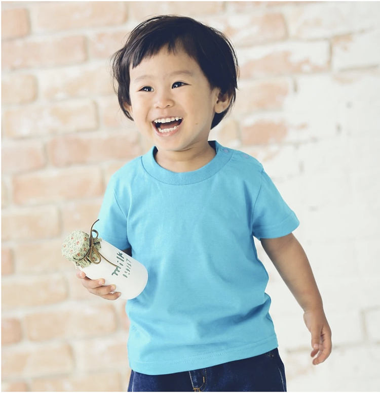 iSNEAKERS｜日本United Athle 5.6oz 柔棉 小朋友 高磅 素面短T - UA5001-02