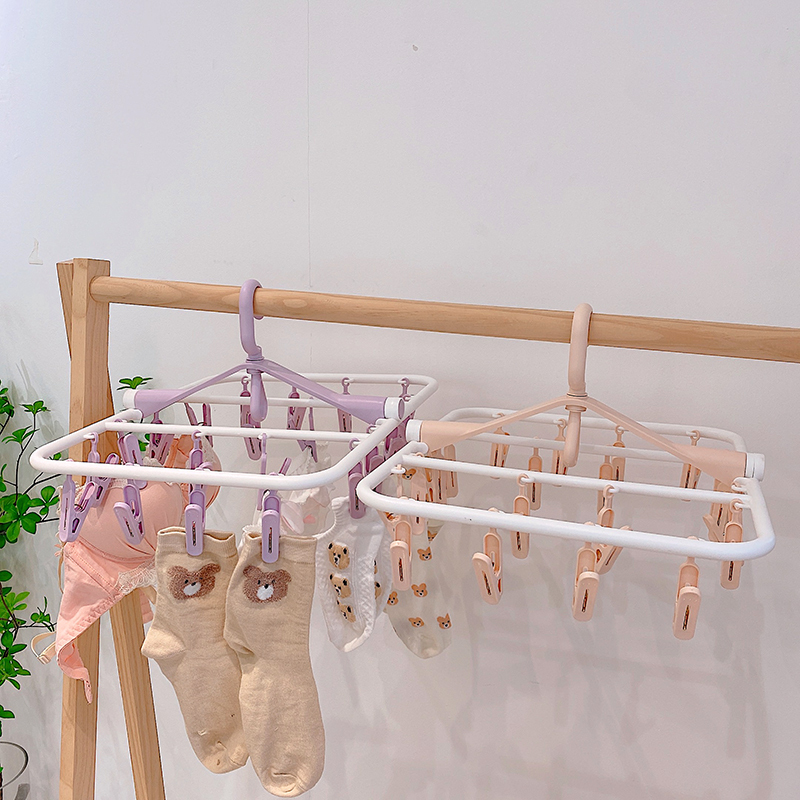 《2319》莫蘭迪色居家曬衣夾子