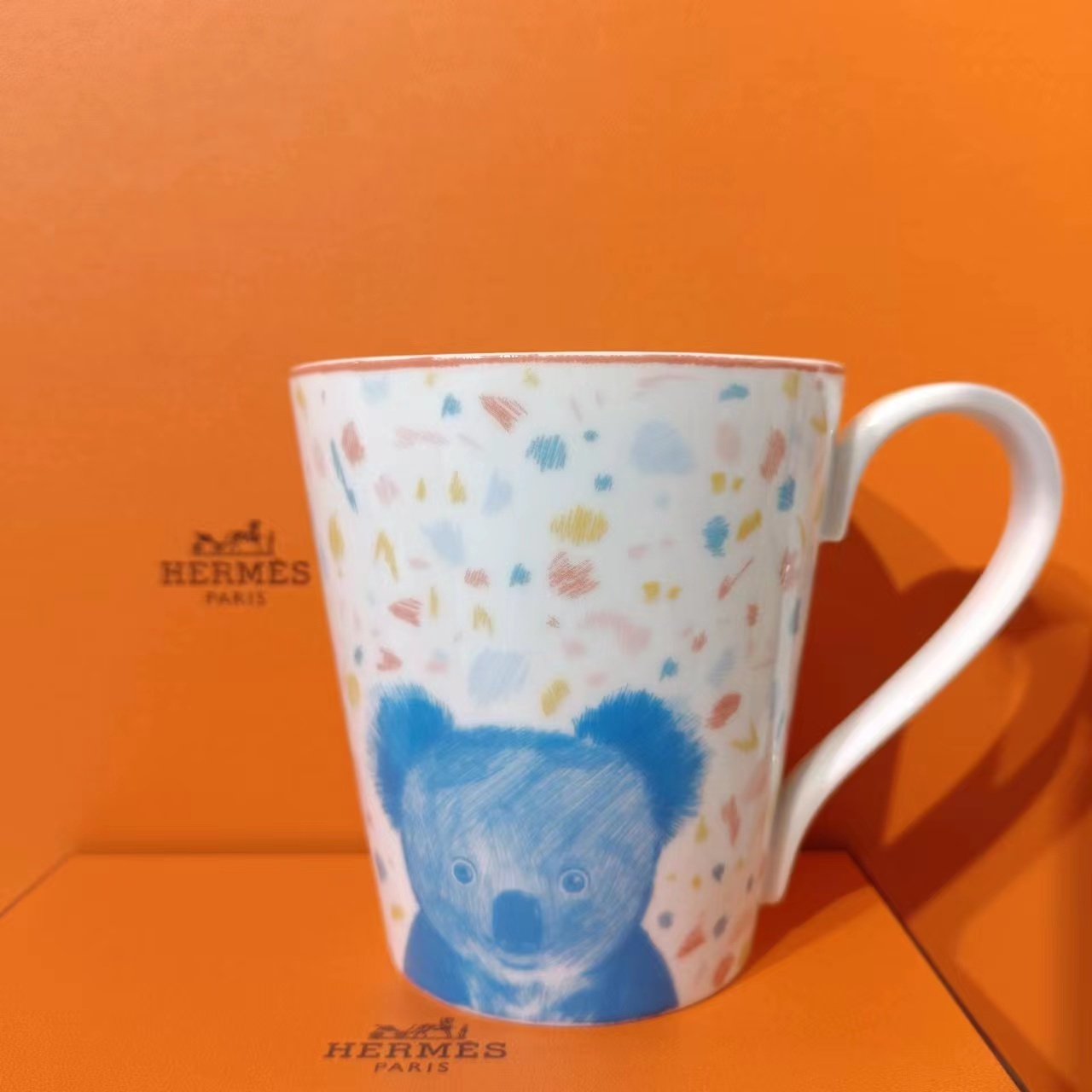 Hermes 熊貓樹熊雙面水柸 -M