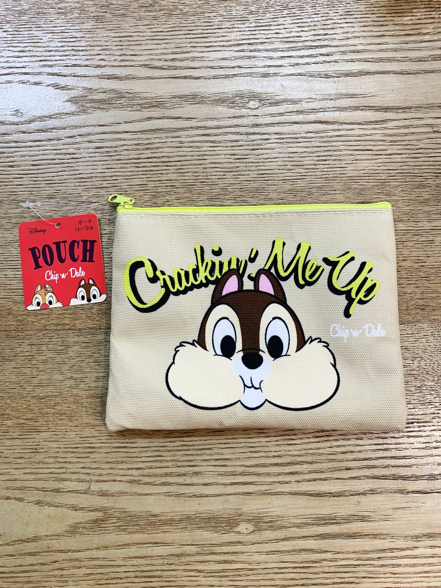 Chip n Dale 拉鍊袋 14 x19cm