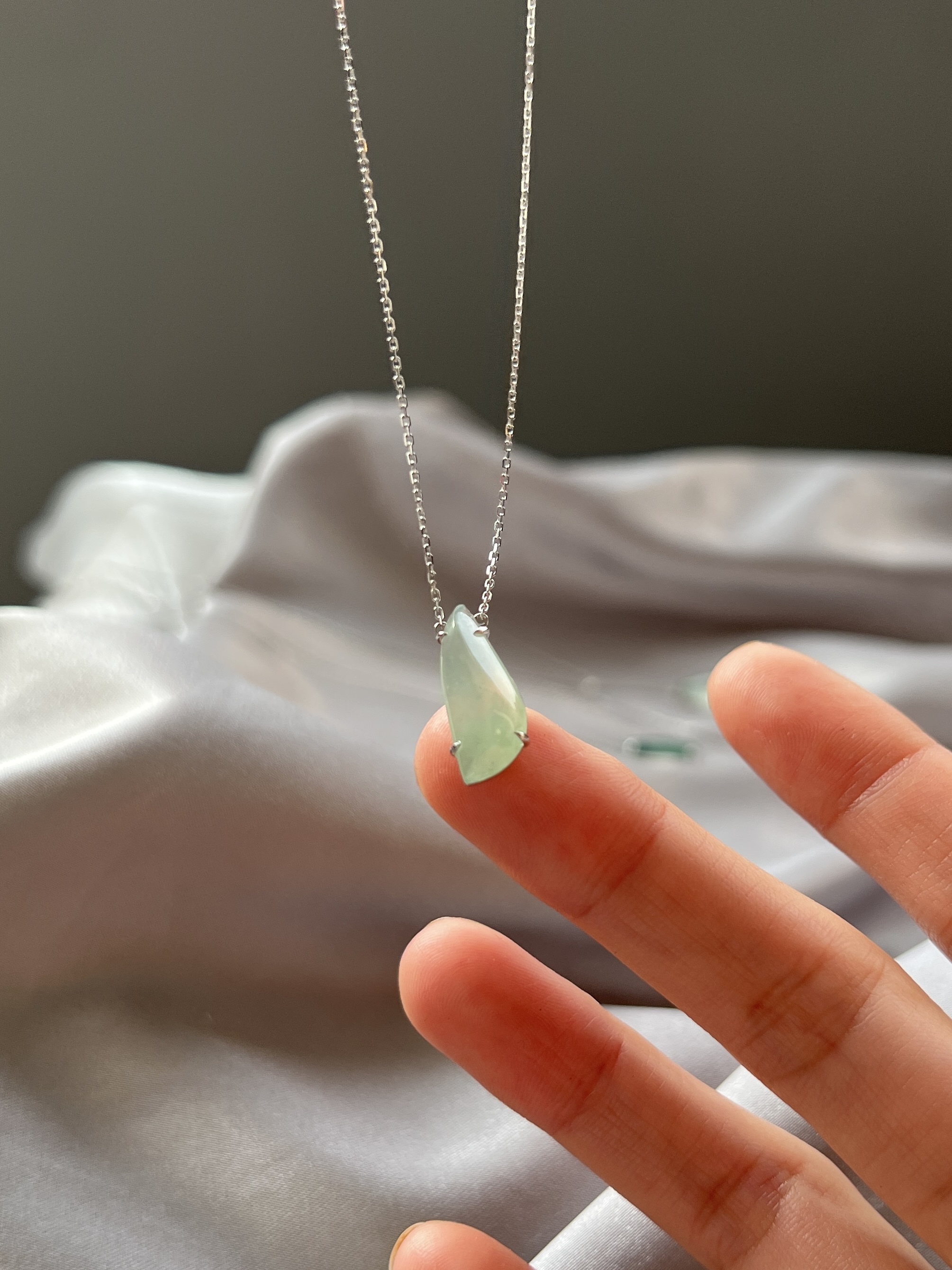 方圓設計系列-冰果綠隨行18K