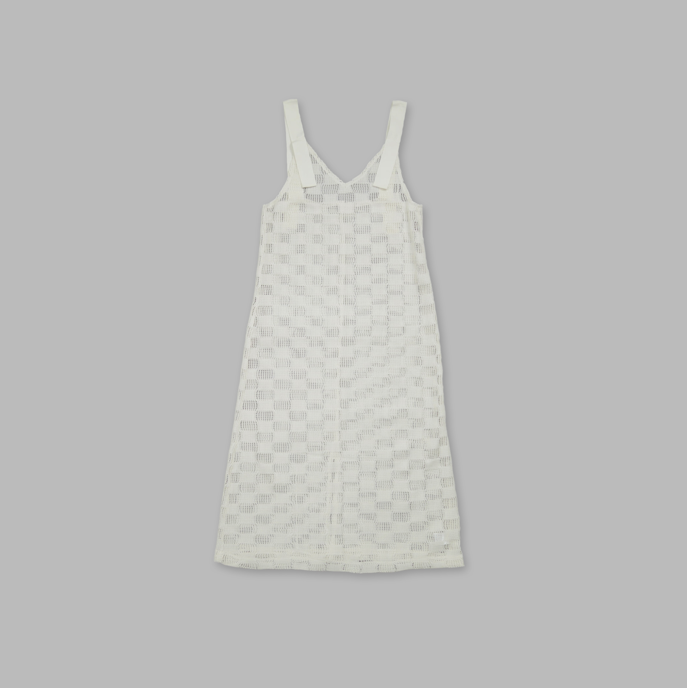 J.P.L. 織帶棋盤網格長罩衫 ╭ 2色 ╮