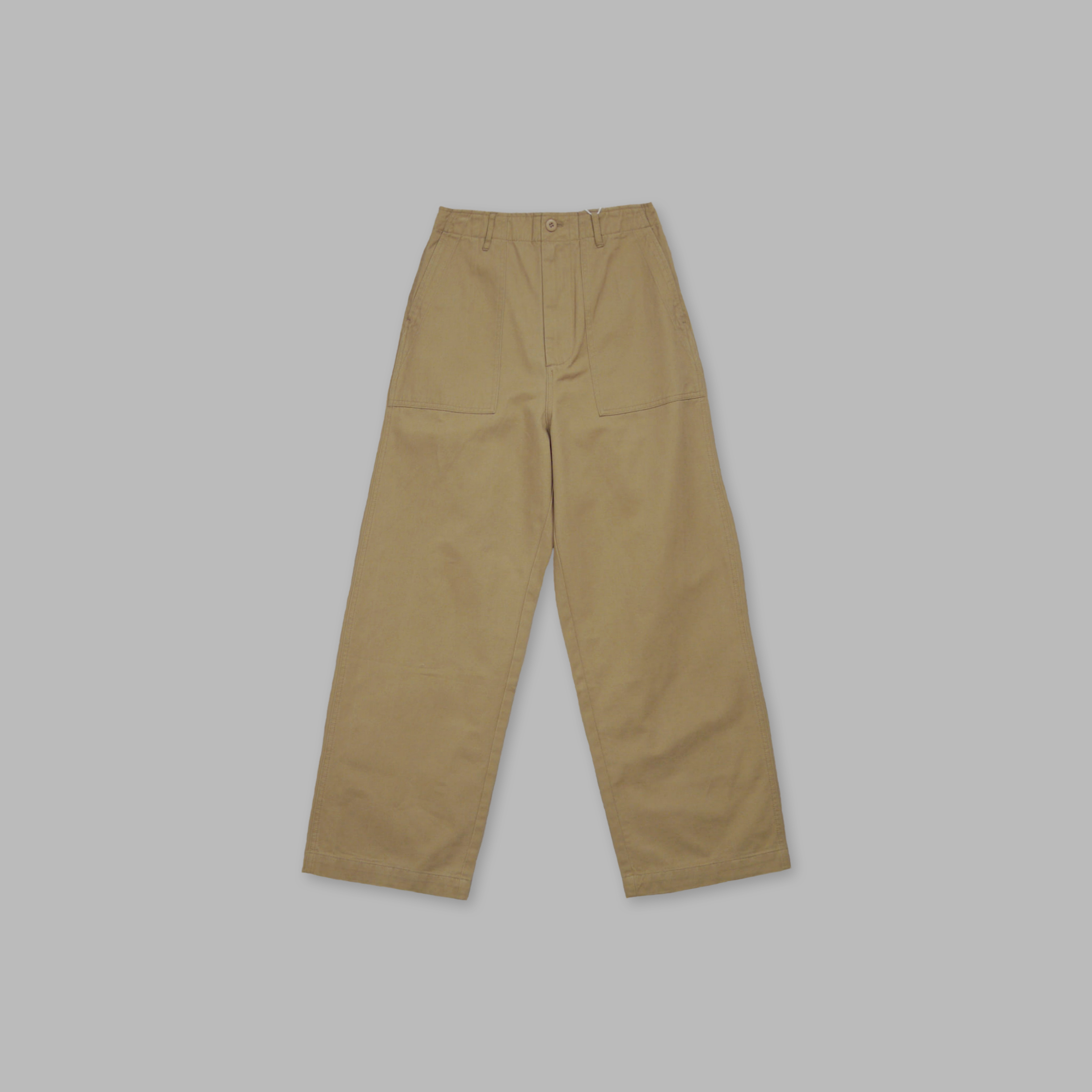 J.P.L. 高腰斜紋棉貝克褲 ╭ 2色 ╮