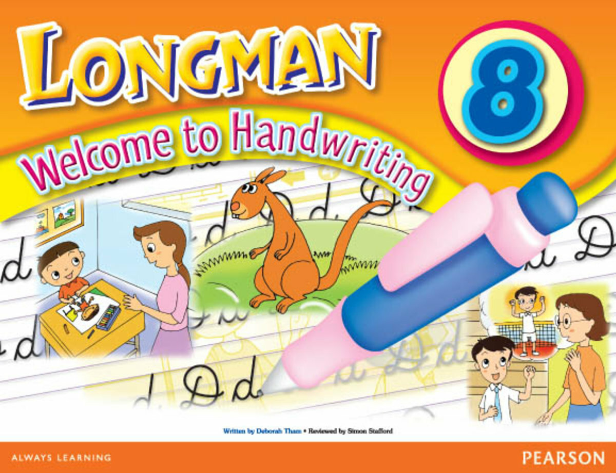 【小四】Longman Welcome to Handwriting Book  8(Pearson Longman 培生朗文)