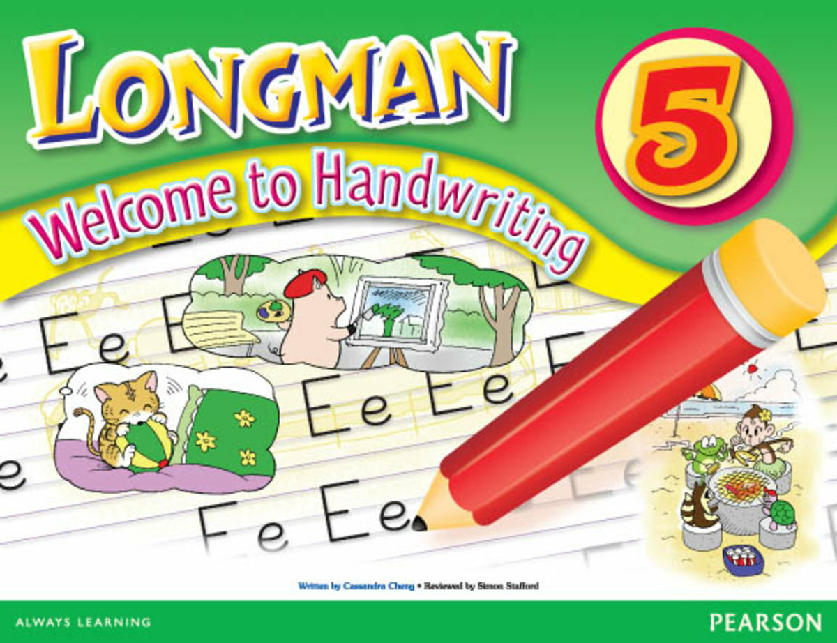 【小三】Longman Welcome to Handwriting Book  5(Pearson Longman 培生朗文)