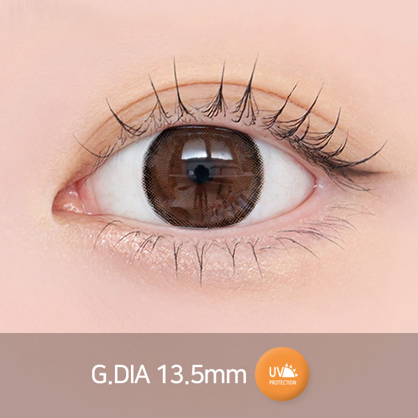 [月拋特薄][防UV] LENSSIS 1 Month BETTY CHOCO 月拋彩妝隱形眼鏡｜每盒2片