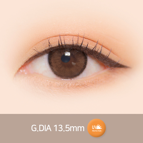 [月拋特薄][防UV] LENSSIS 1 Month BETTY CHOCO 月拋彩妝隱形眼鏡｜每盒2片