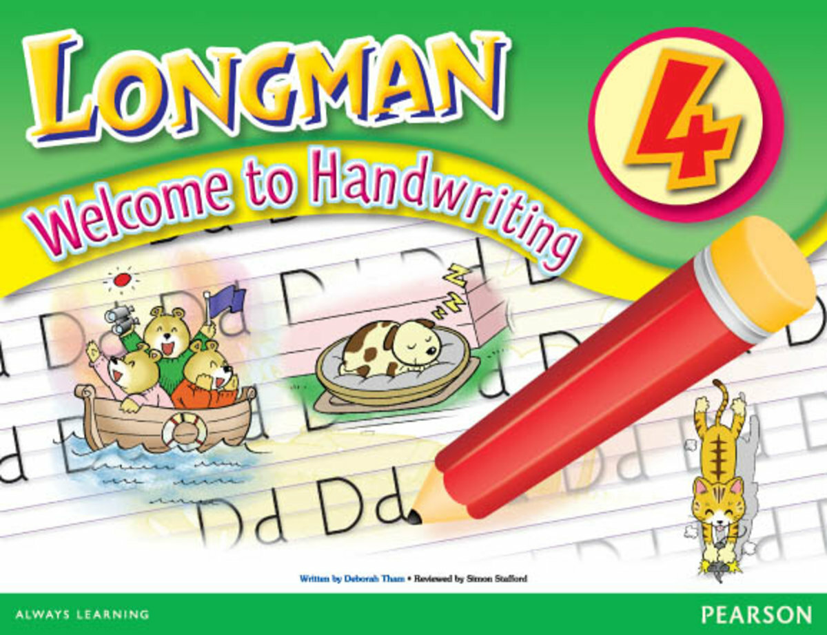 【小二】Longman Welcome to Handwriting Book  4(Pearson Longman 培生朗文)