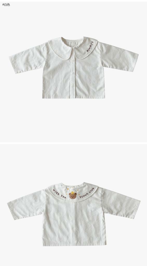 (現貨) 韓國製 DTD 襯衫 Dottodot 熊仔 兔仔 松鼠 老虎 恐龍