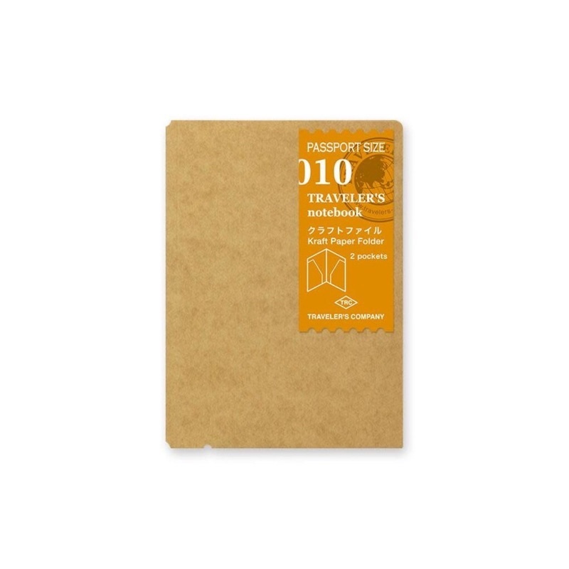 TRC Traveler’s notebook TN PA尺寸補充系列 010 牛皮口袋