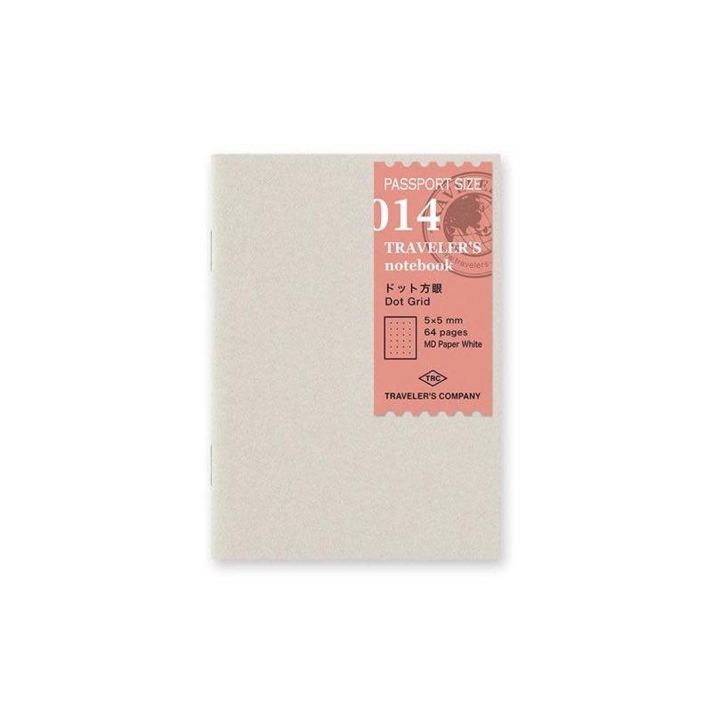 TRC Traveler’s notebook TN PA尺寸補充系列 014 點陣