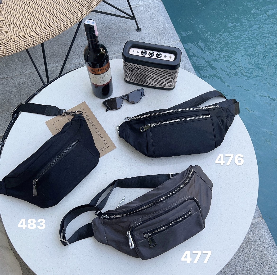 男生會喜歡的腰包/三款