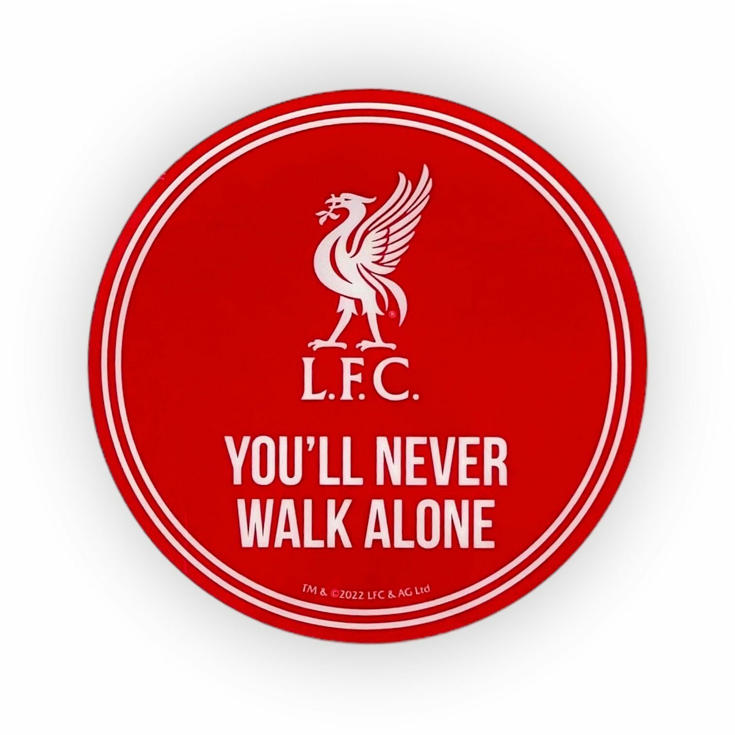 利物浦紅色YNWA會徽車貼紙