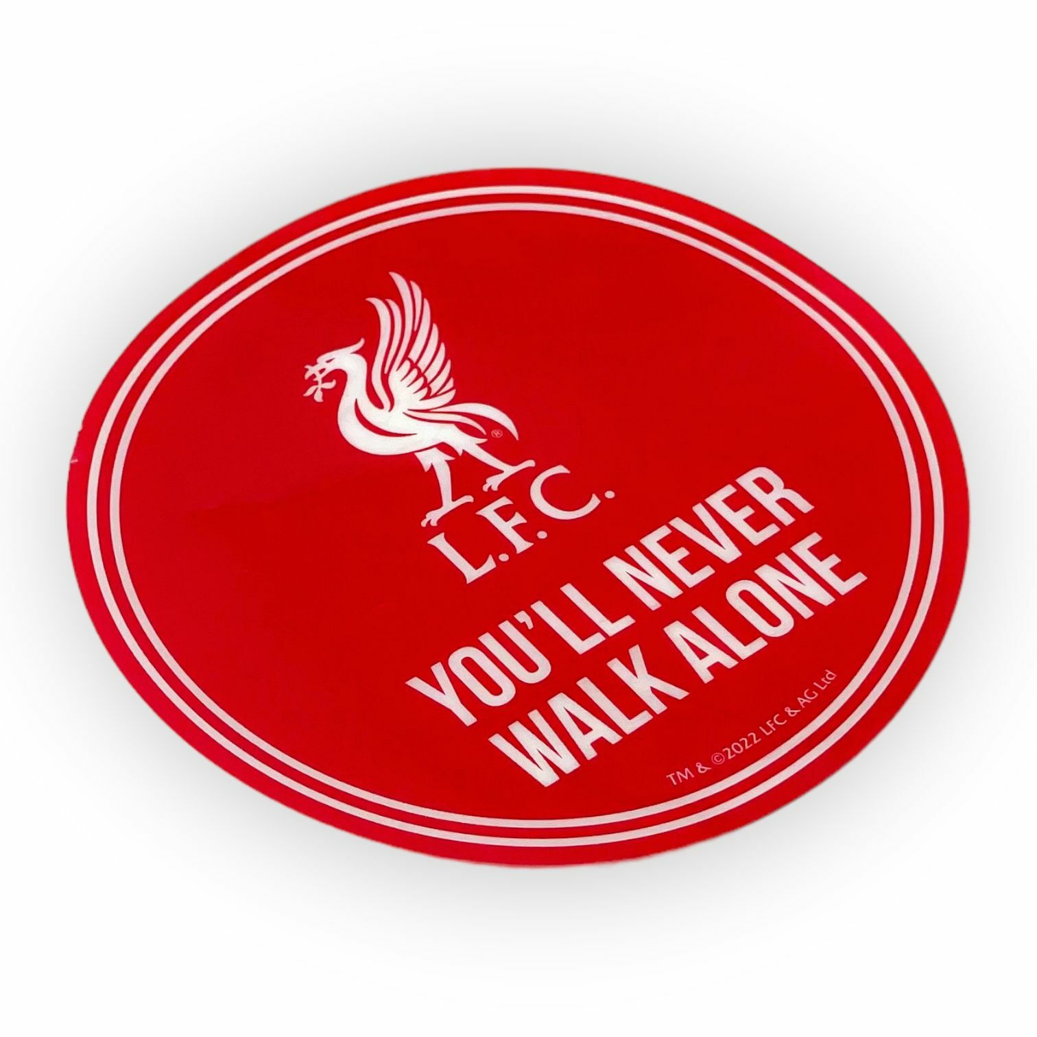 利物浦紅色YNWA會徽車貼紙