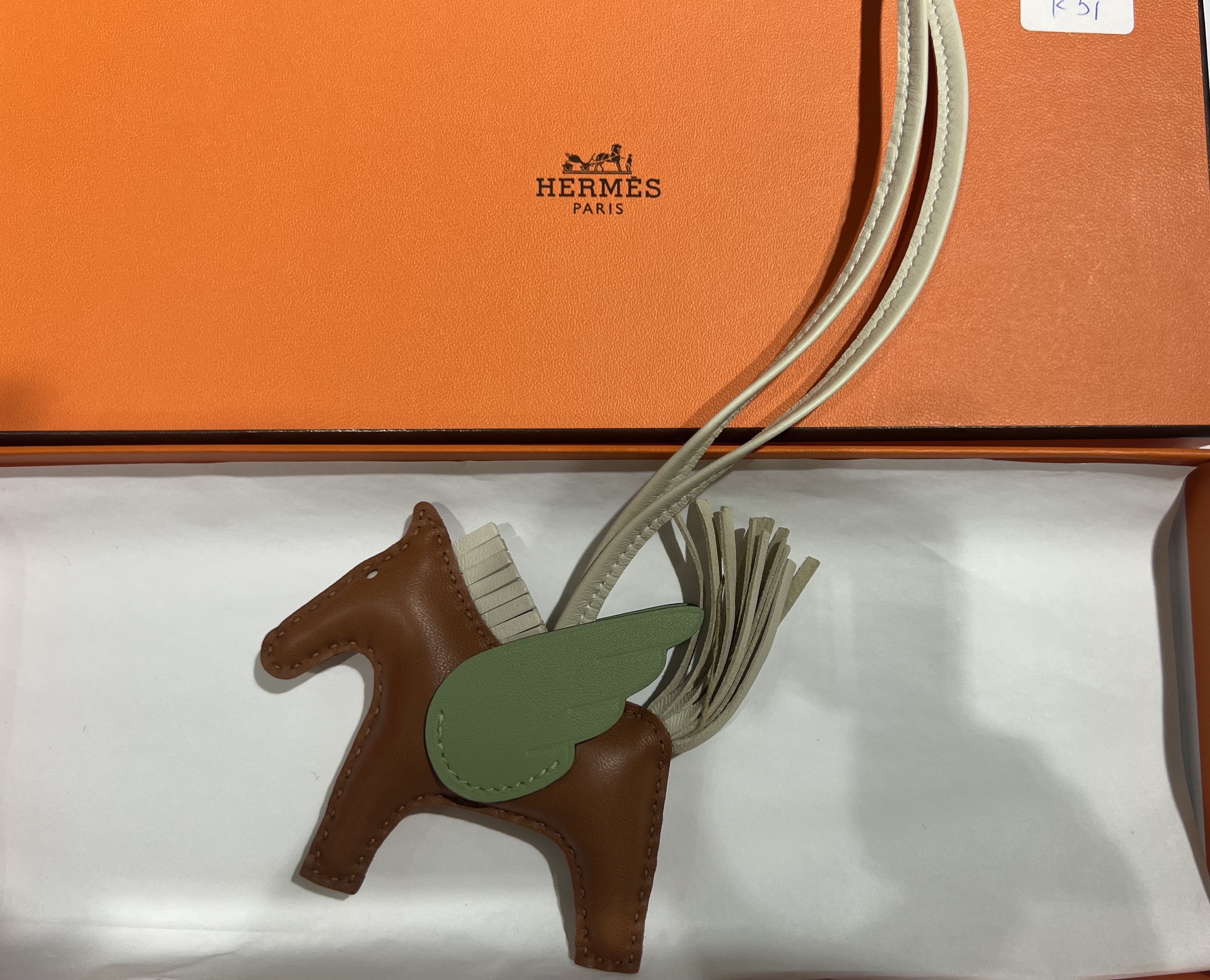 HermesPegase Rodeo gold/caris/vert criquet 飛馬 K51 -M