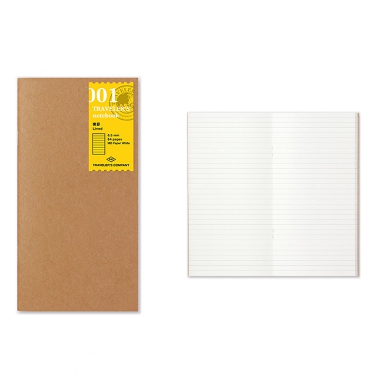 TRC Traveler’s notebook TN 標準 補充系列 001 橫線