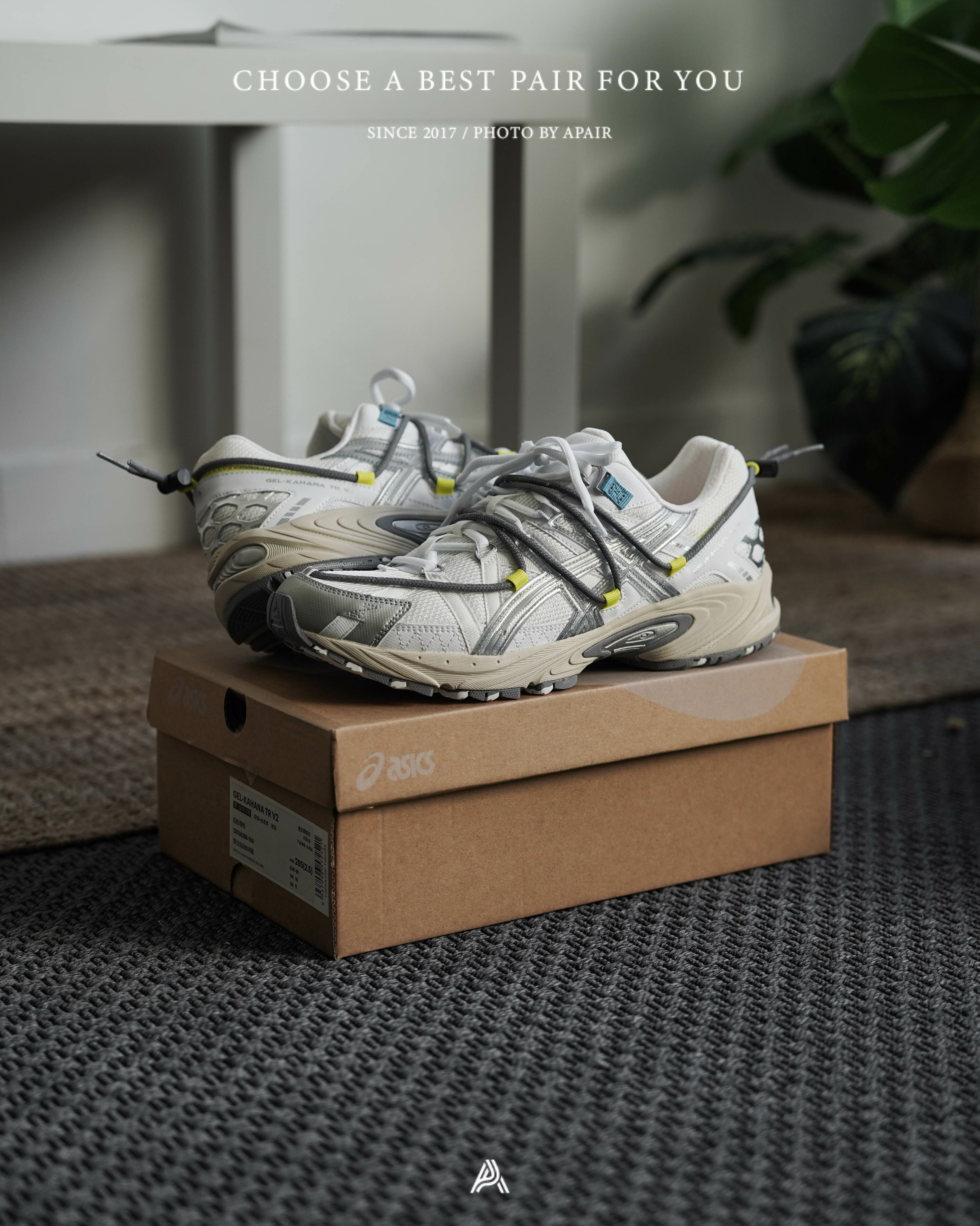 【APAIR】預購 ASICS KAHANA TR V2 經典越野鞋 復古白 1203A259-100