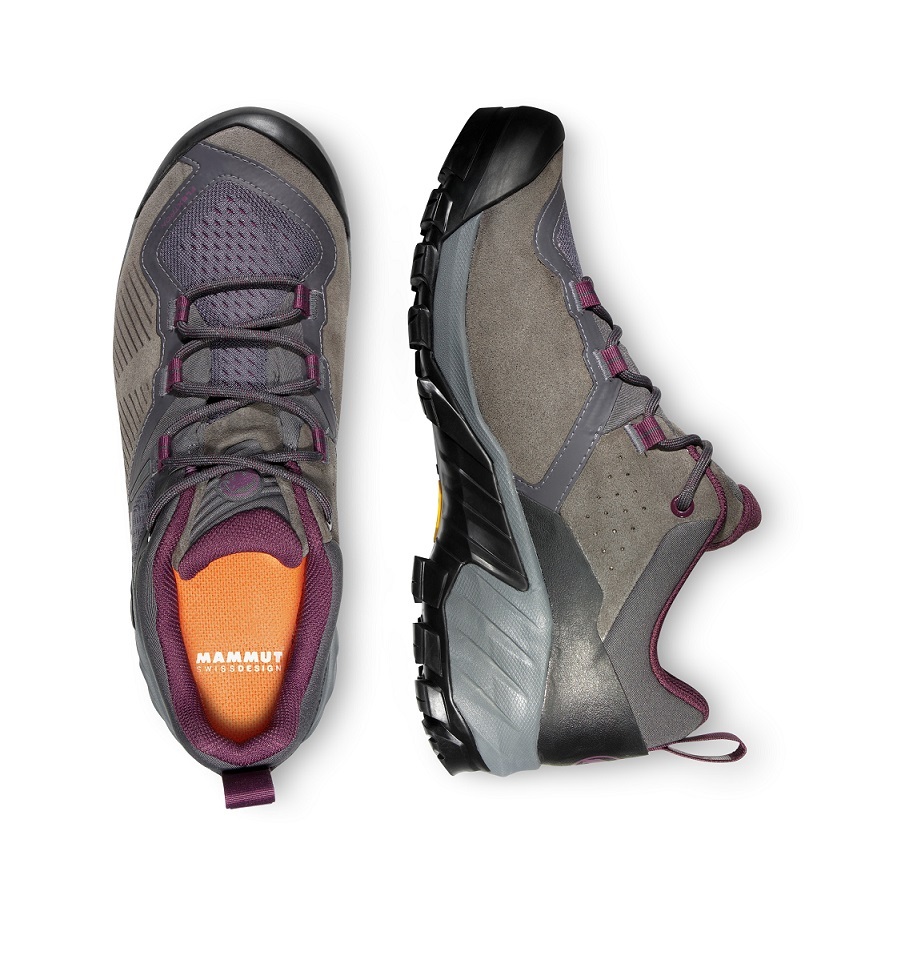 MAMMUT Sapuen Low GTX 女款 / Hiking / 深鈦金灰/淺葡萄紫 (M303004271006241)