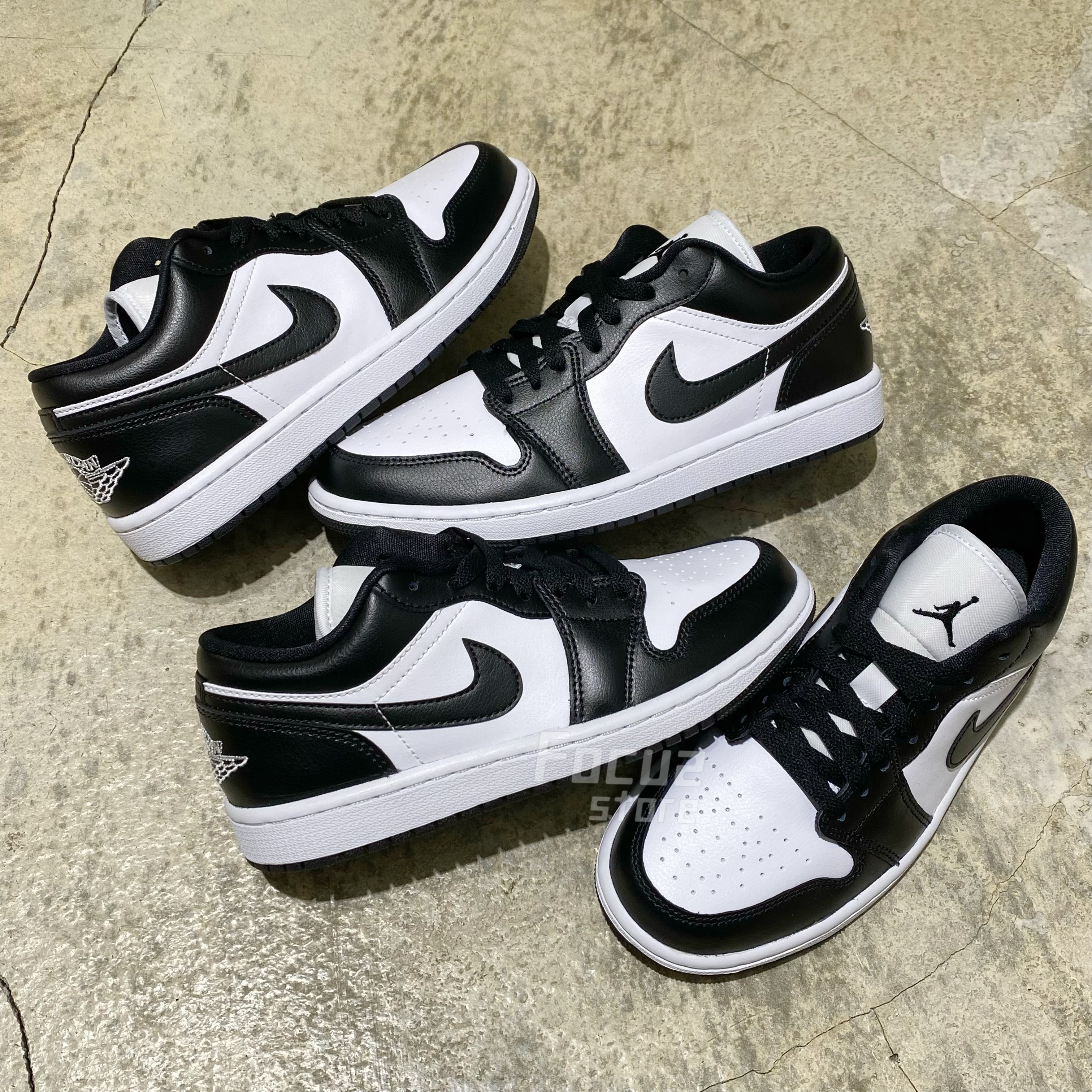 【Focus Store】現貨秒發 Wmns Air Jordan 1 Low 'Panda' DC0774-101