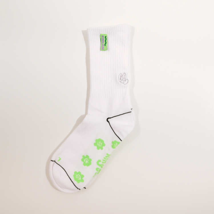Kingjun｜襪子｜白色