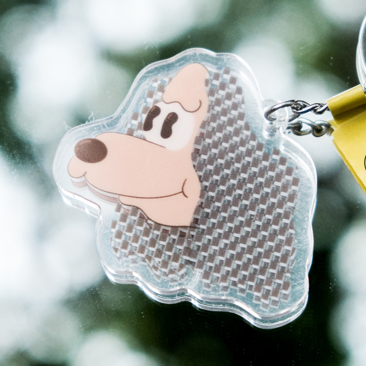 Kingjun｜絕版｜壓克力吊飾｜馬賽狗