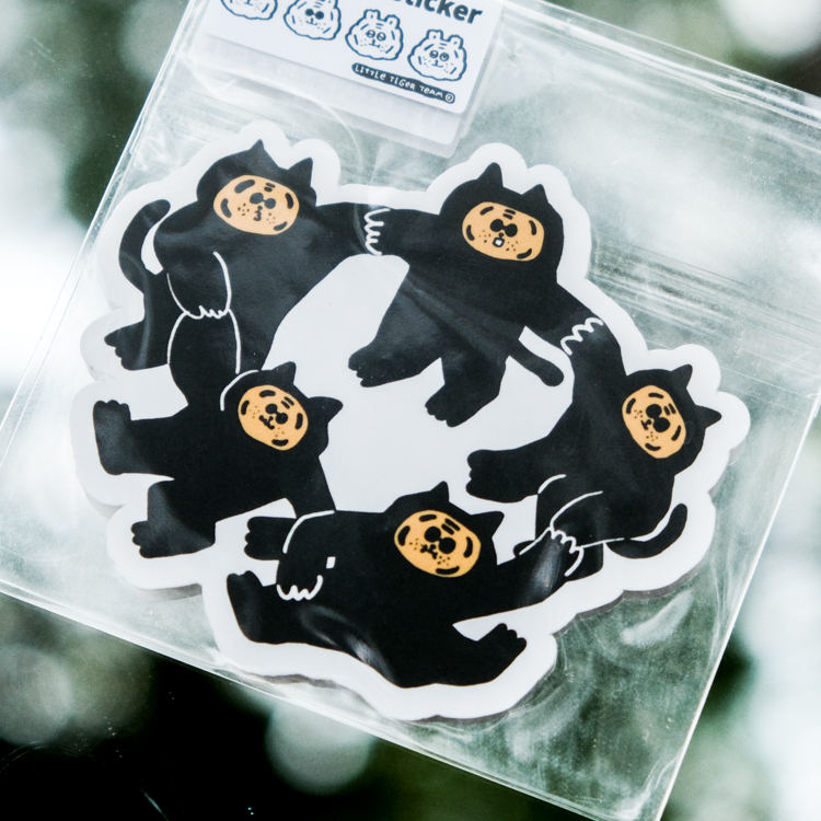 ericoco 小虎day｜防水貼紙｜魔法之舞