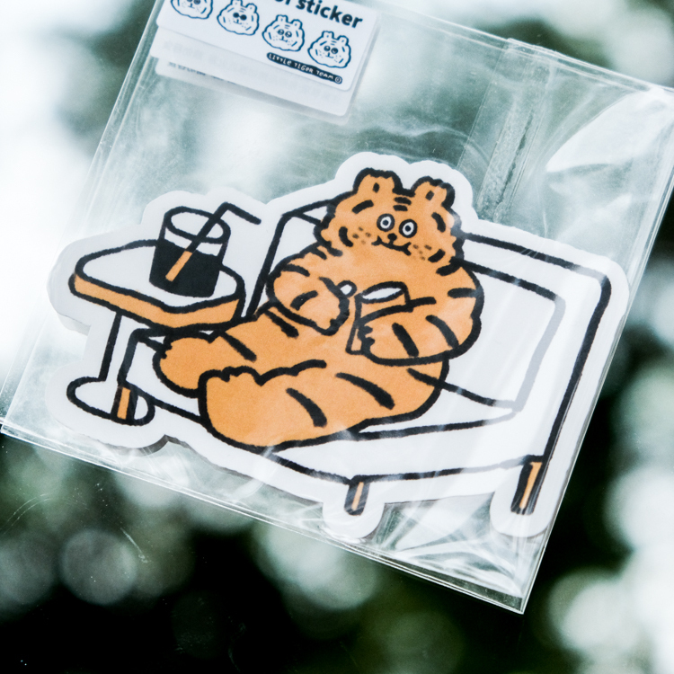 ericoco 小虎day｜防水貼紙｜沙發馬鈴虎