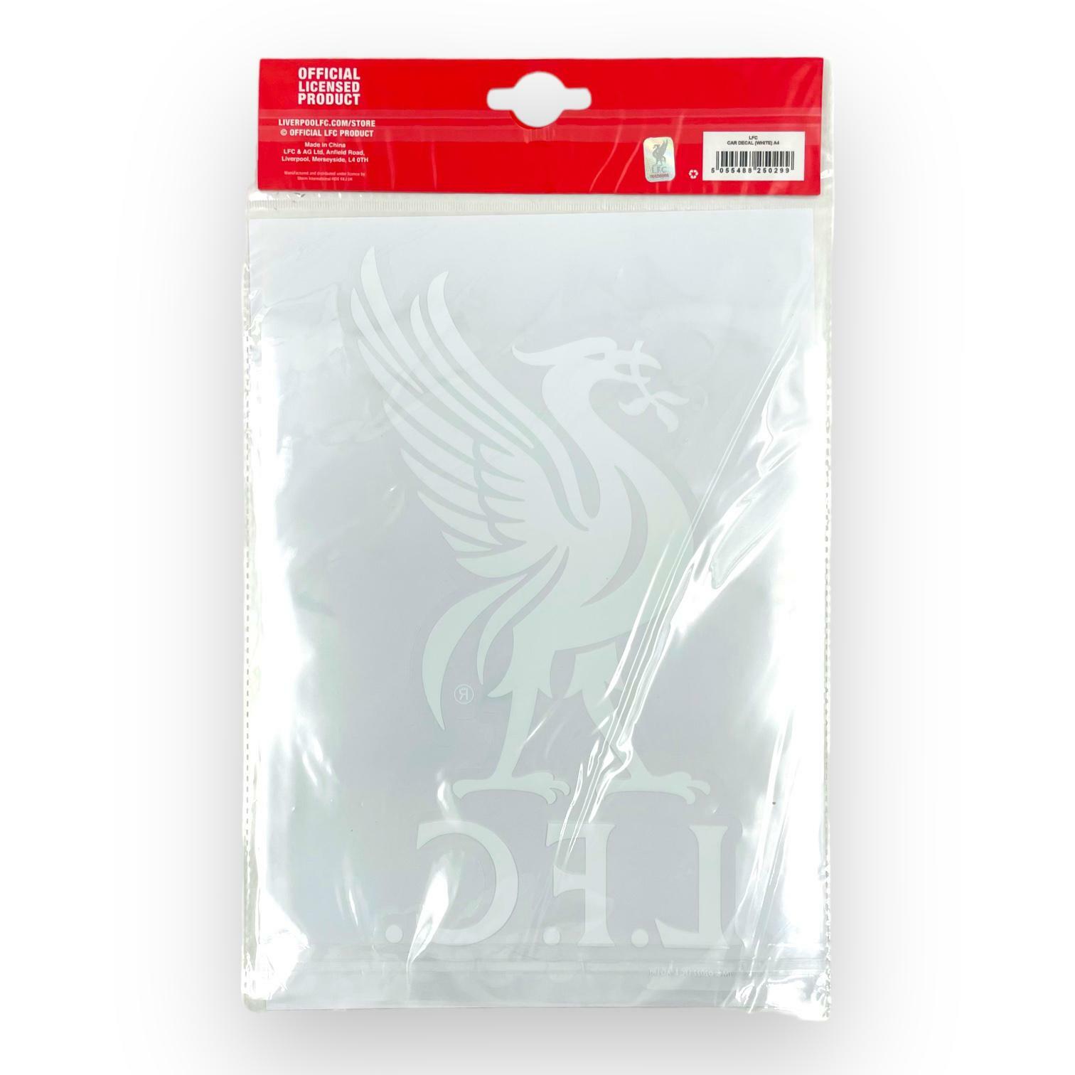 利物浦A4 Size LFC會徽透明貼紙