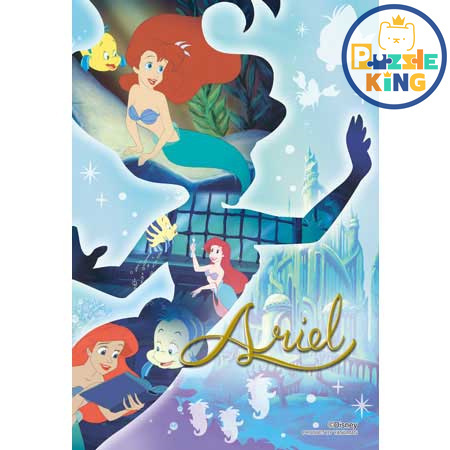 小美人魚-剪影回憶 (透明樹脂)