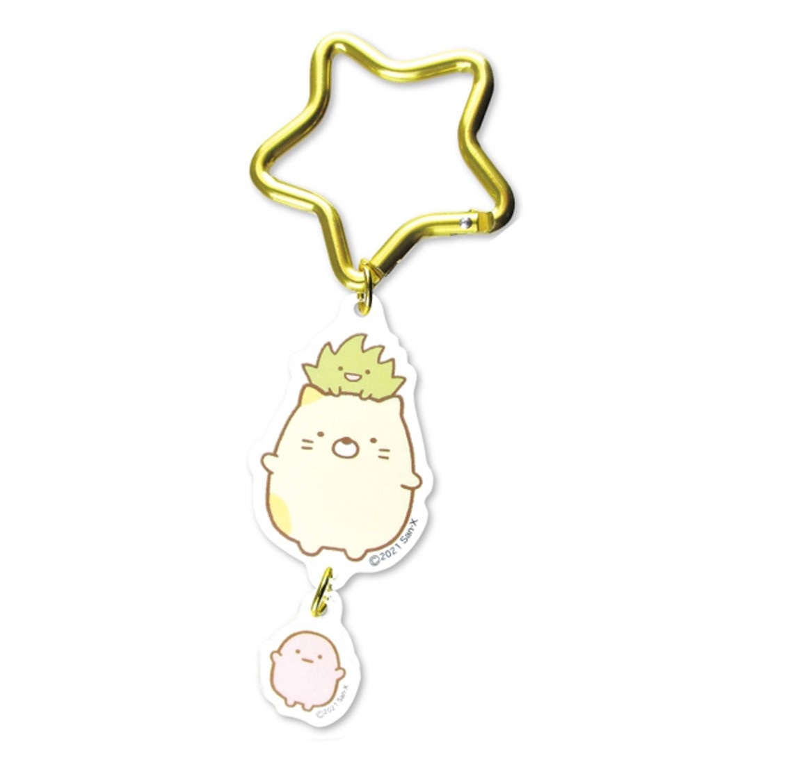 角落生物鎖匙扣飾物(日本直送)-貓
