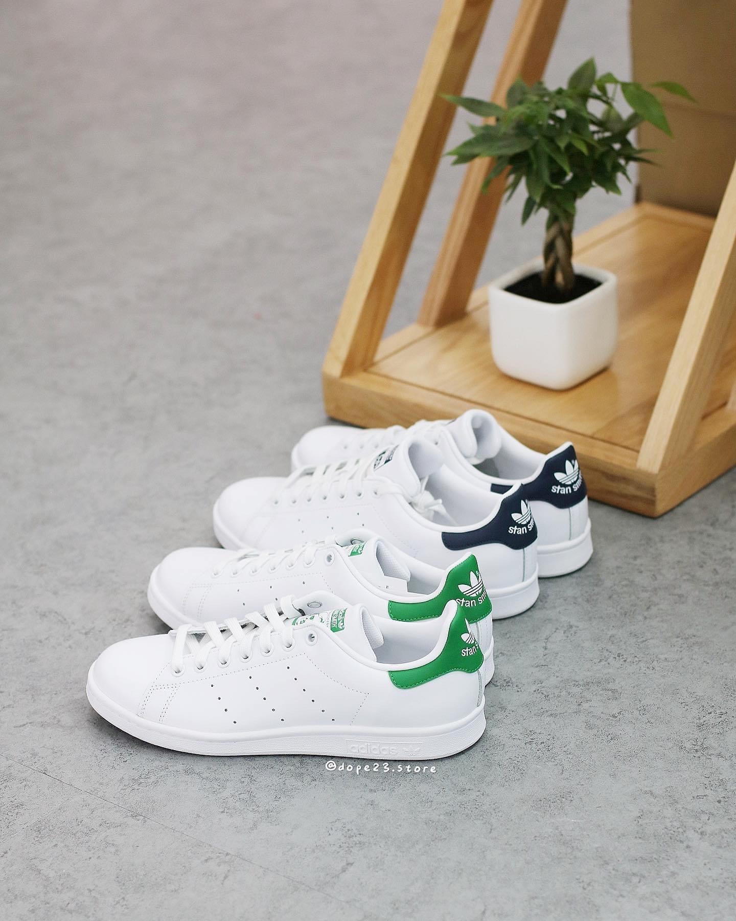 Adidas STAN SMITH 深藍色 綠色  彩虹色 桃紅色