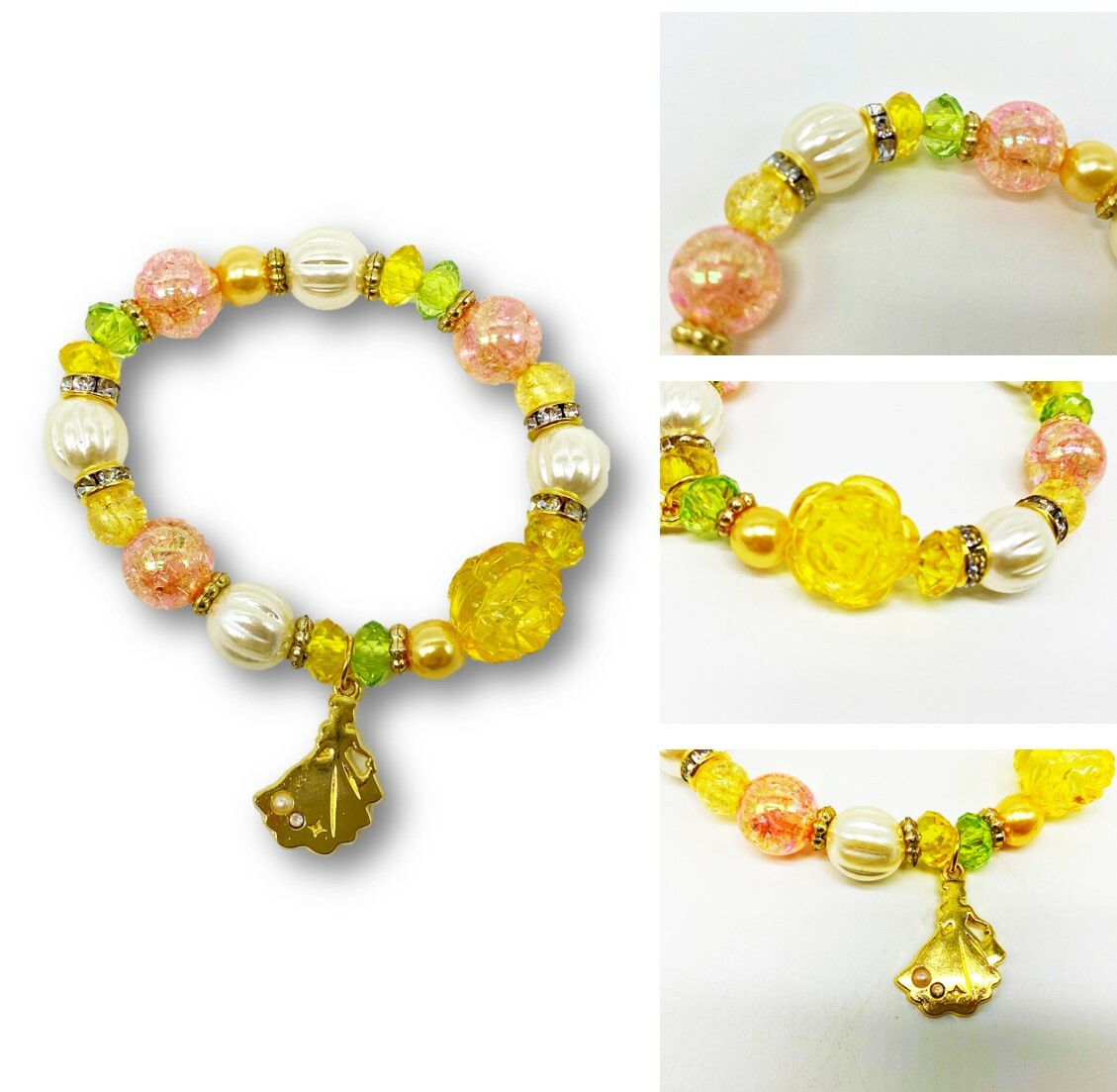 迪士尼公主 - 手鍊(美女與野獸)(日本直送)