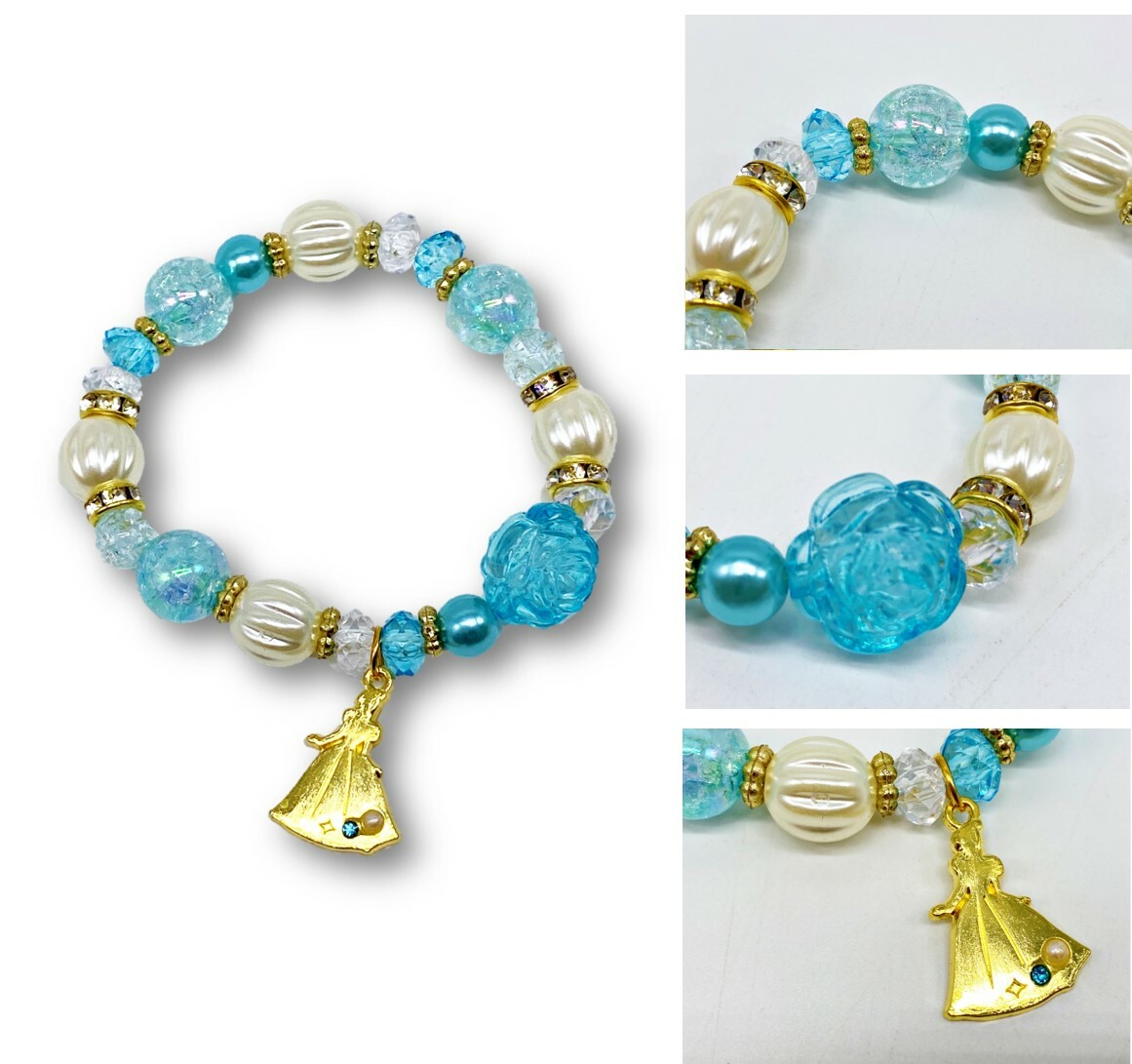 迪士尼公主 - 手鍊(Cinderella)(日本直送)