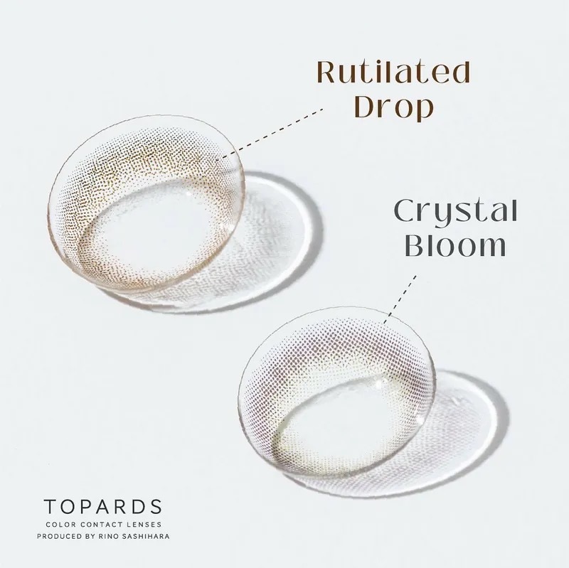 TOPARDS 1 DAY Crystal Bloom 美瞳日抛棄隱形眼鏡｜每盒10片