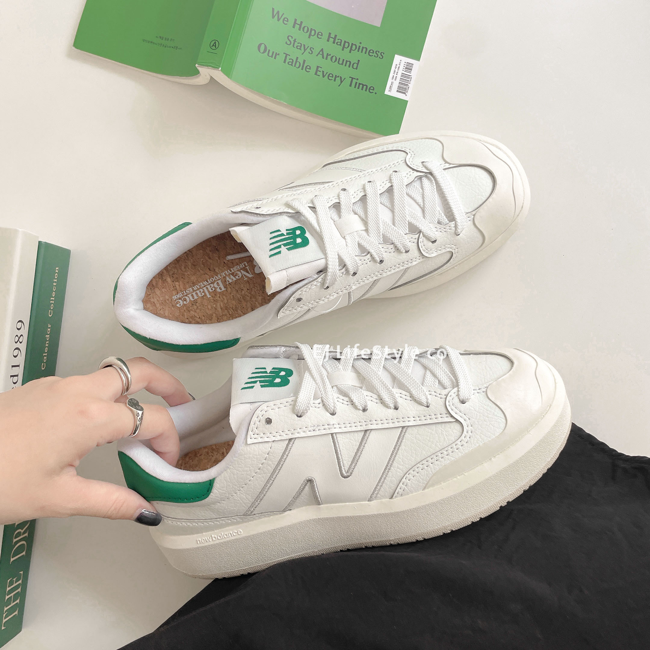 NEW BALANCE 302 NB 白綠 復古綠 奶油白 灰框 厚底 CT302UNP / 現貨