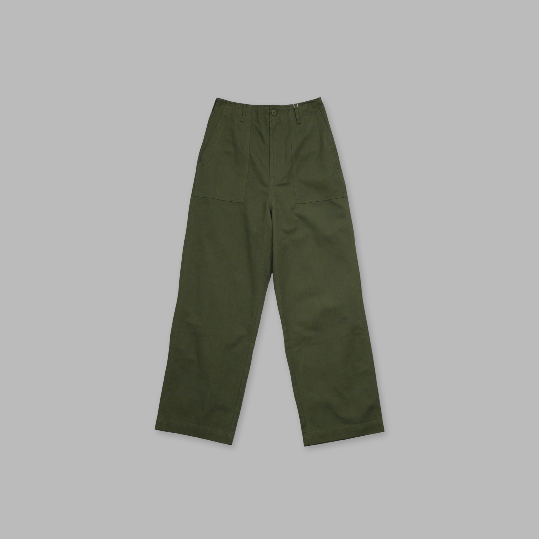 J.P.L. 高腰斜紋棉貝克褲 ╭ 2色 ╮