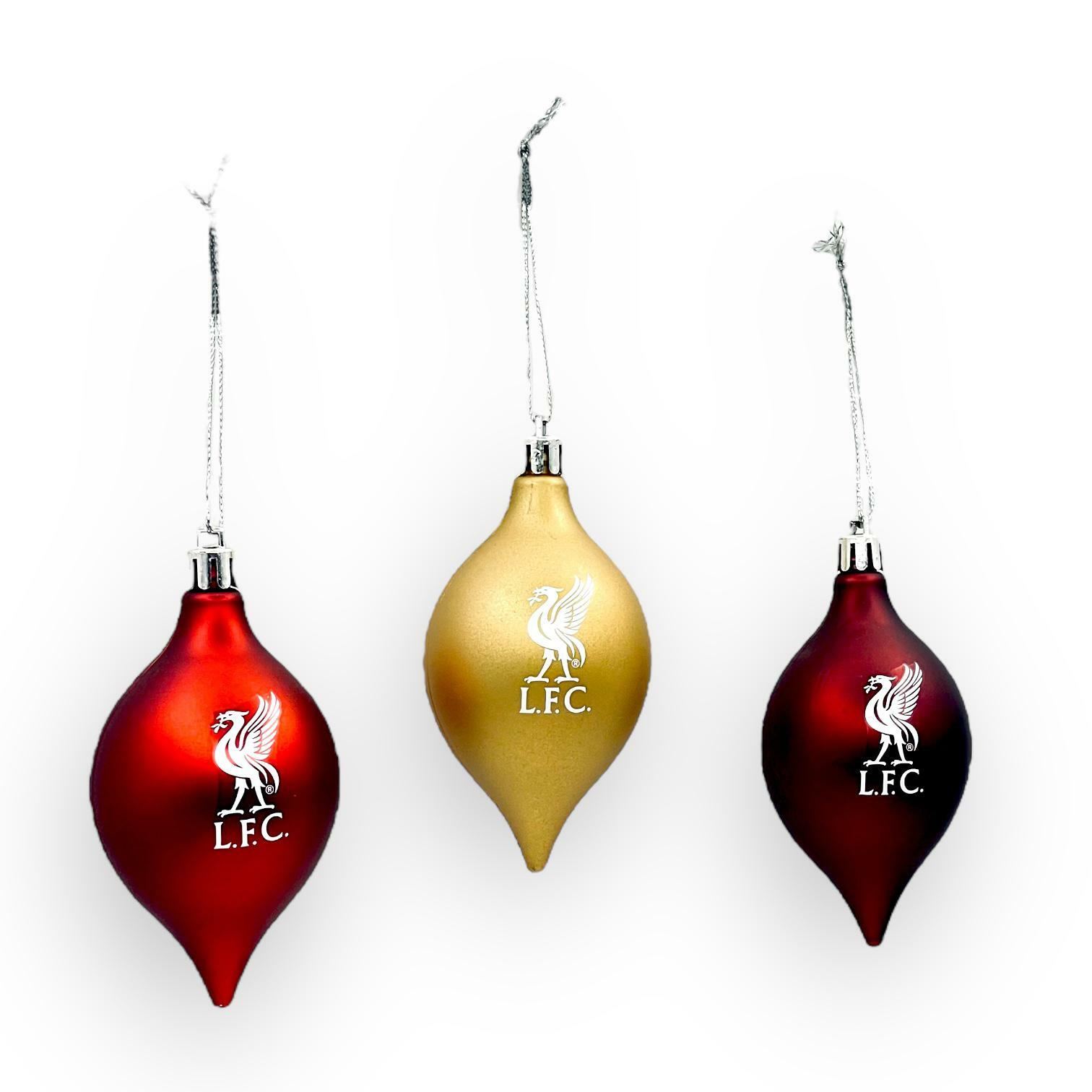 利物浦會徽聖誕吊飾(一套3個)
