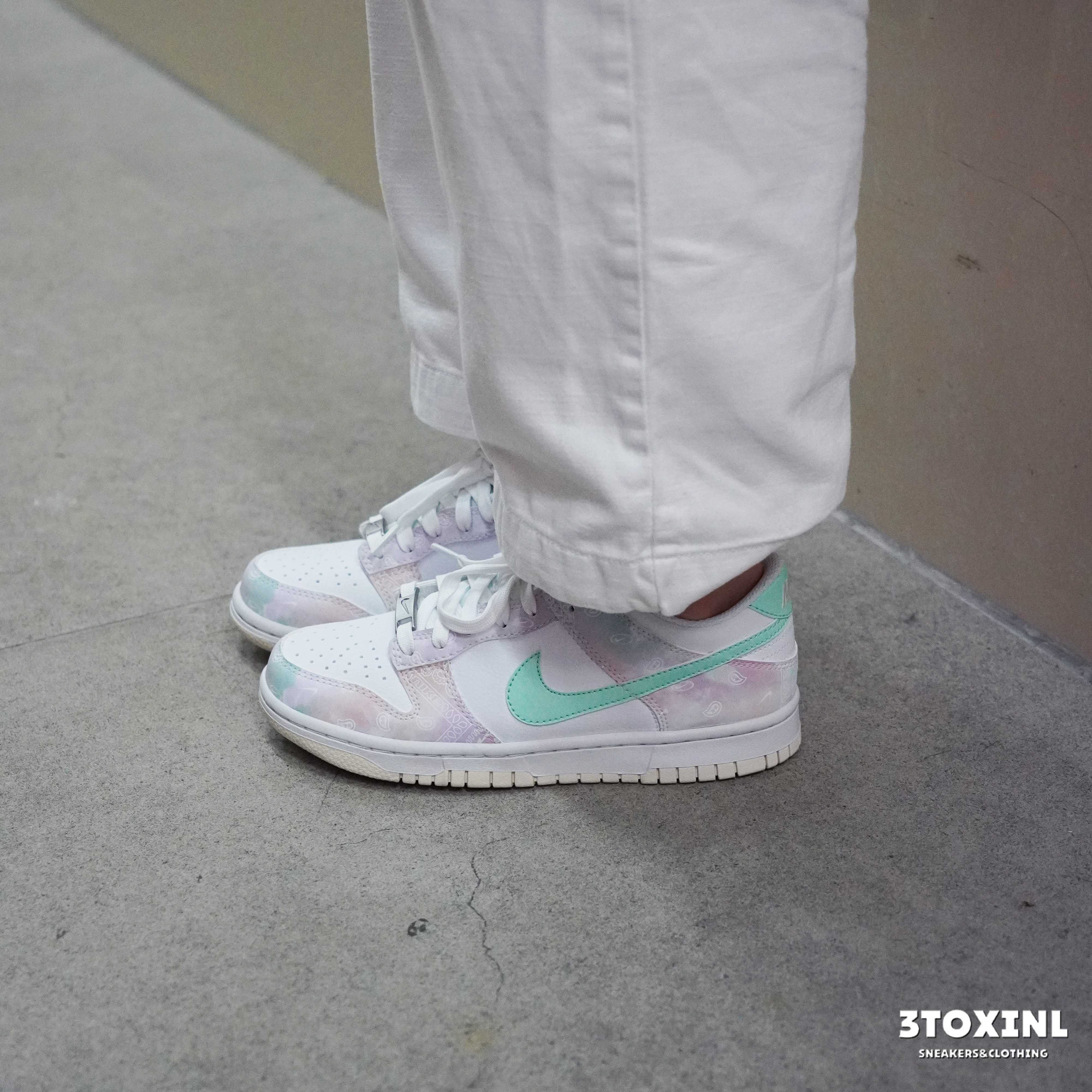 (現貨) Nike Dunk Low - Pastel Paisley (GS)