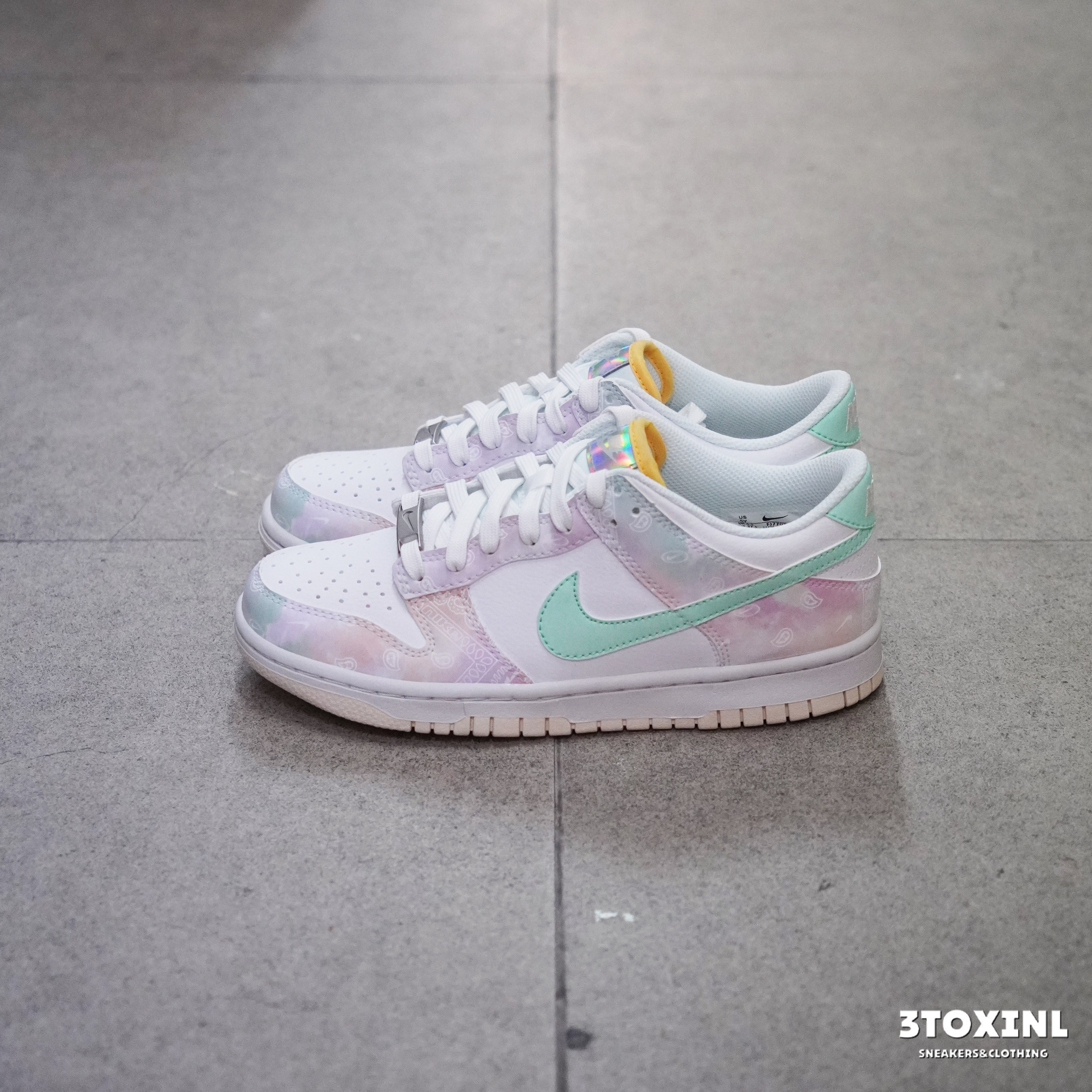 (現貨) Nike Dunk Low - Pastel Paisley (GS)