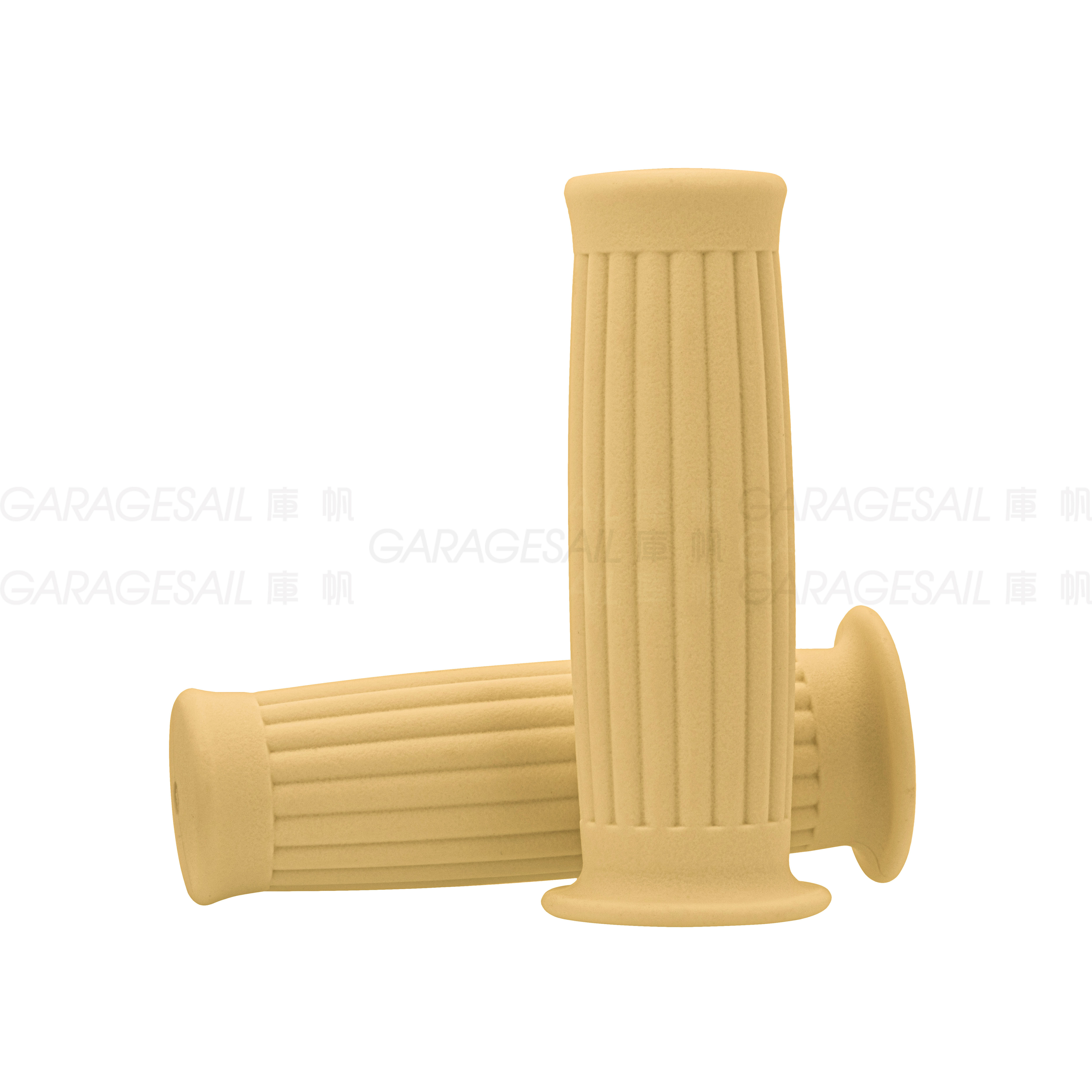 橡膠 握把套 橡木桶 - 米白