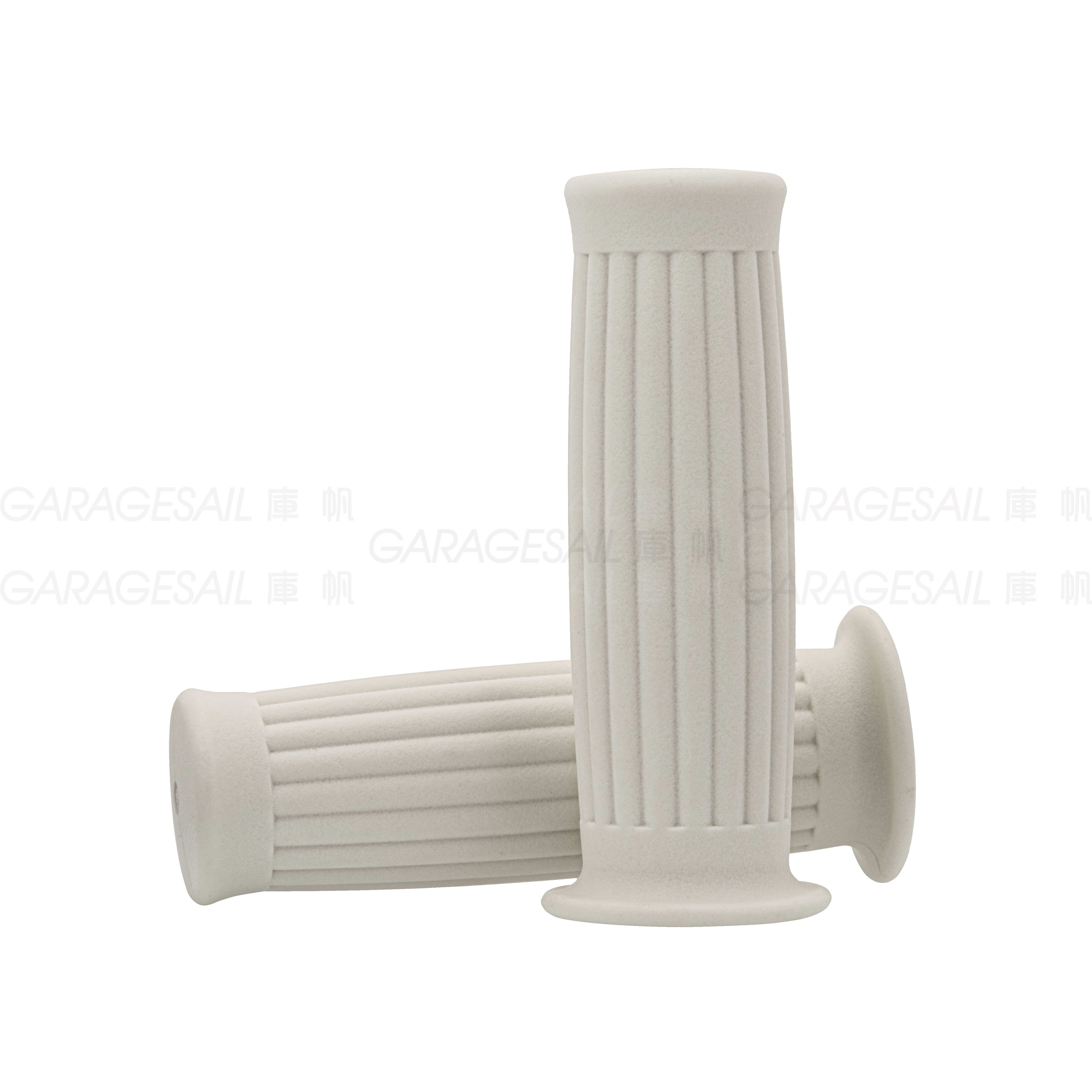 橡膠 握把套 橡木桶 - 白