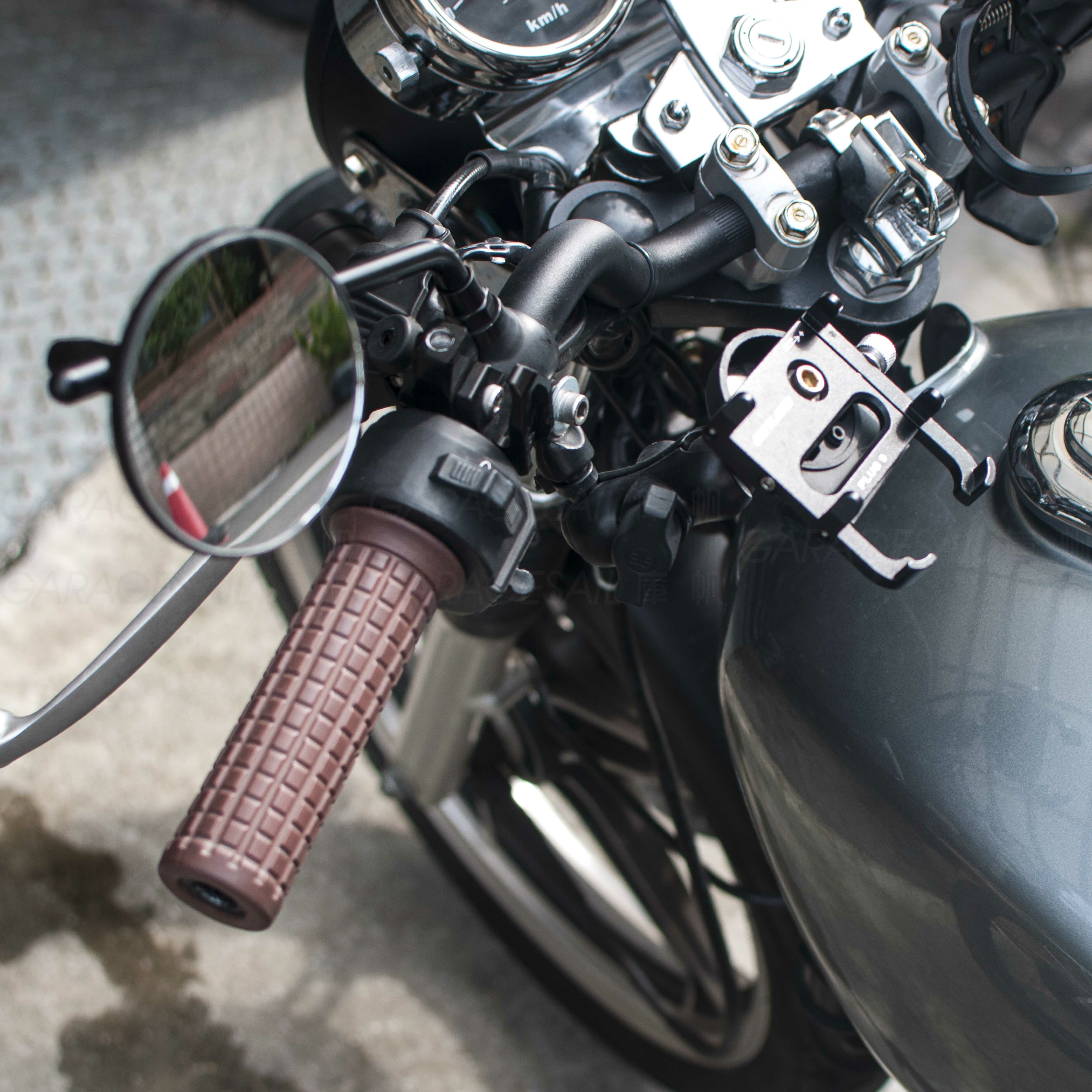 橡膠 握把套 方塊 - 咖啡