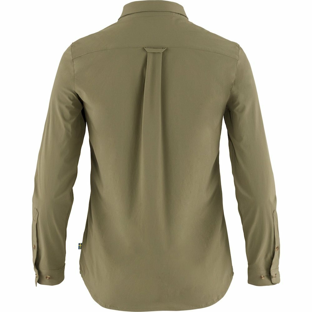 Fjallraven 瑞典北極狐 Ovik Lite Shirt LS W 女款 防曬長袖襯衫 快乾彈性襯衫 F89980 (2色選擇) [HappyOutdoor]