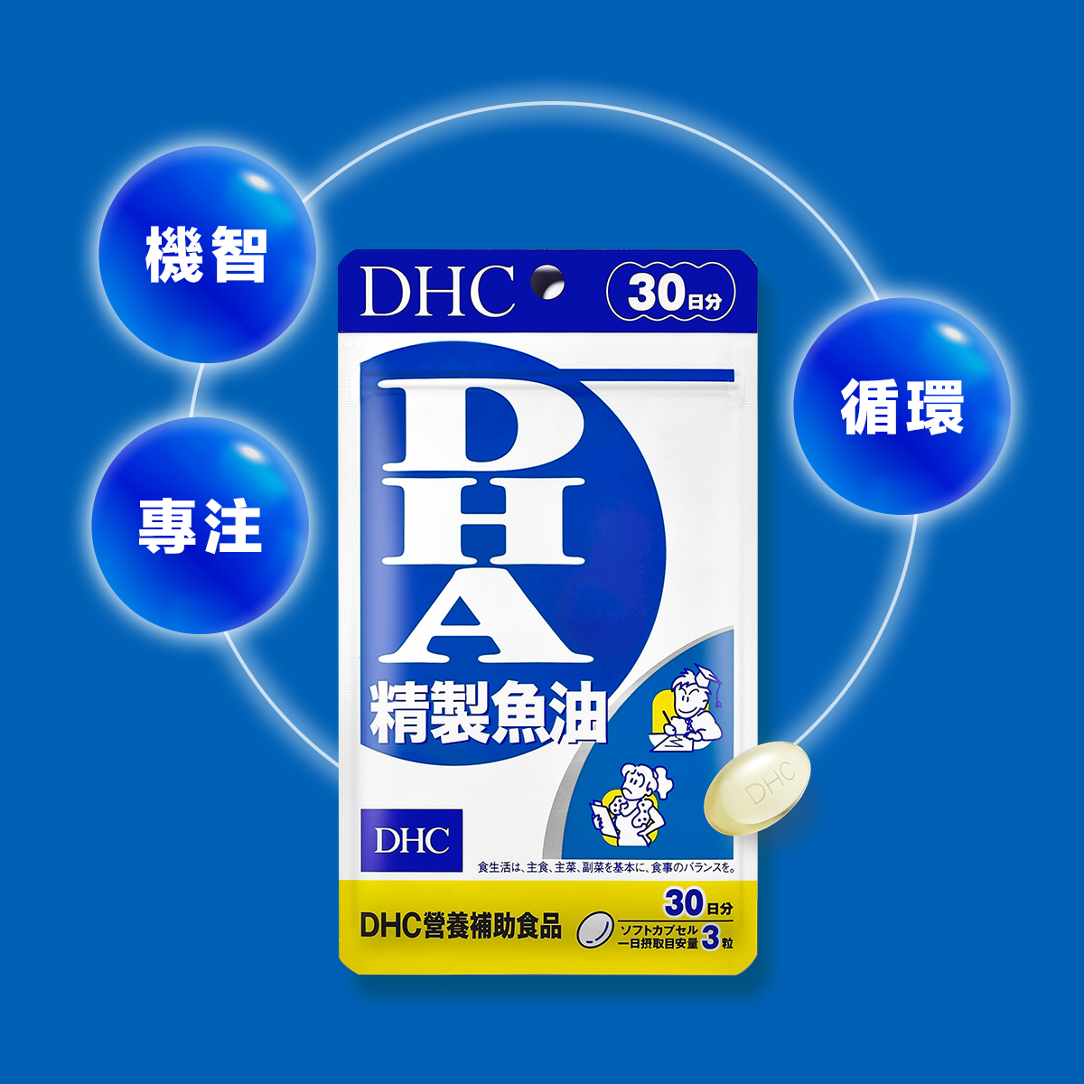 DHC精製魚油DHA