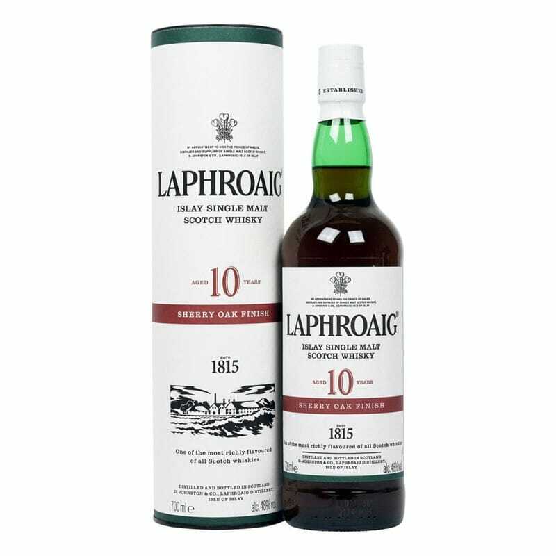 Laphroaig 10 Year Old Sherry Oak Finish Single Malt Scotch Whisky