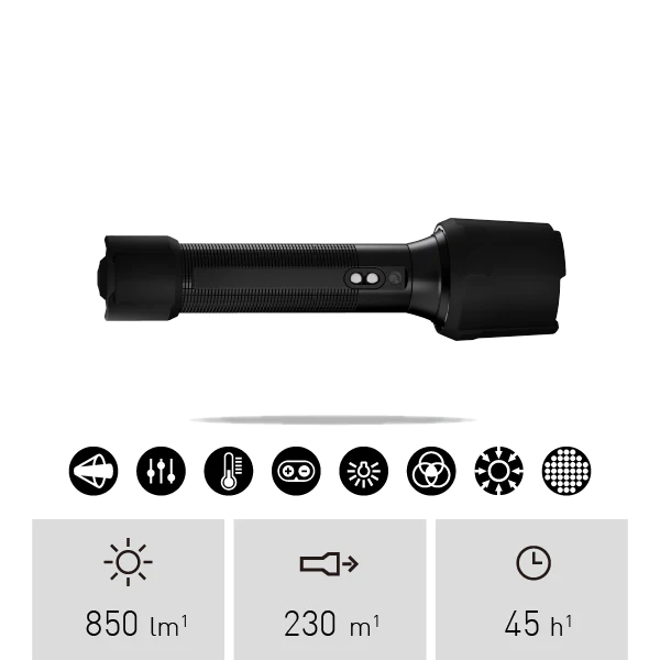 Ledlenser 充電防水手電筒 P6R Work