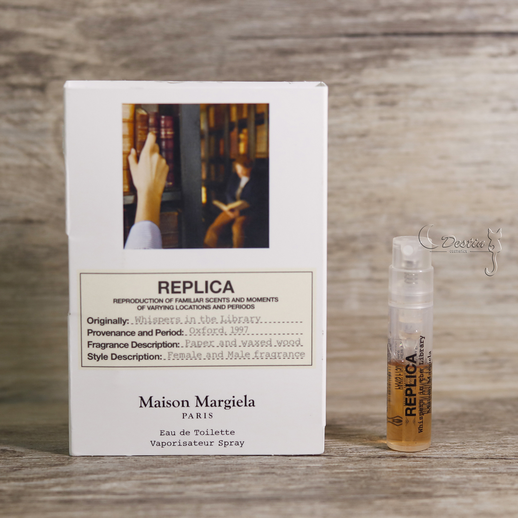 Maison Margiela (MMM) REPLICA 圖書館私語中性淡香水1.2mL 全新可噴式