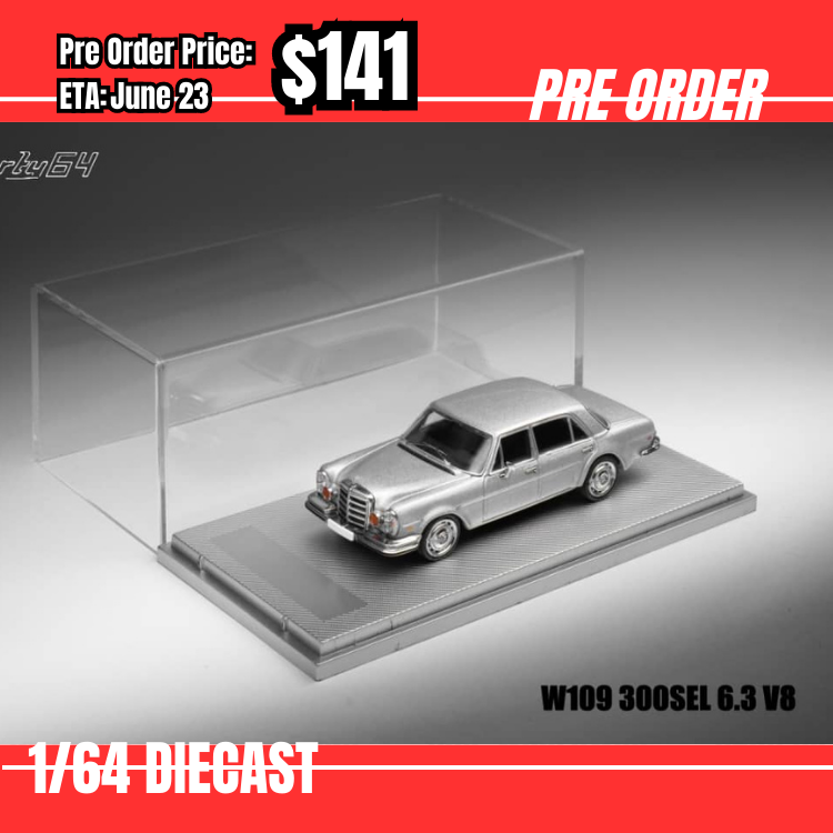 Pre Order-$141 Liberty64 300 SEL 6.3 V8 W109 Silver [OD5/06]